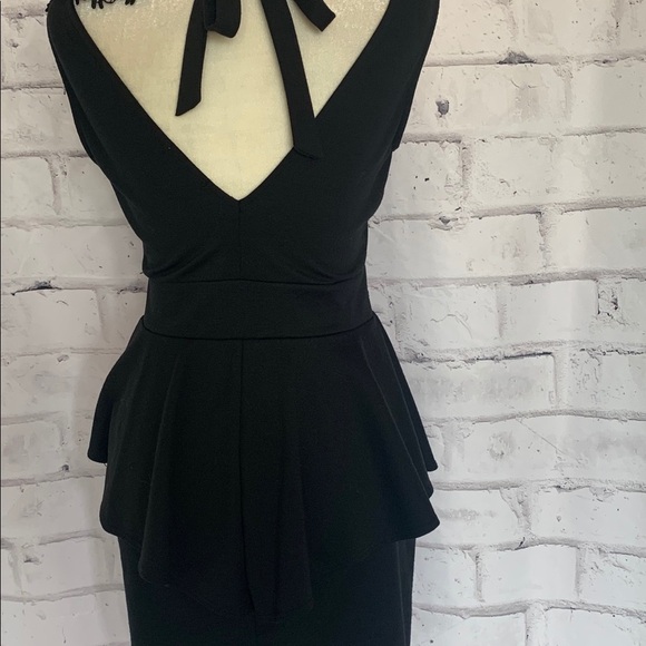 Bar III Front Row Peplum Dress - Picture 6 of 8